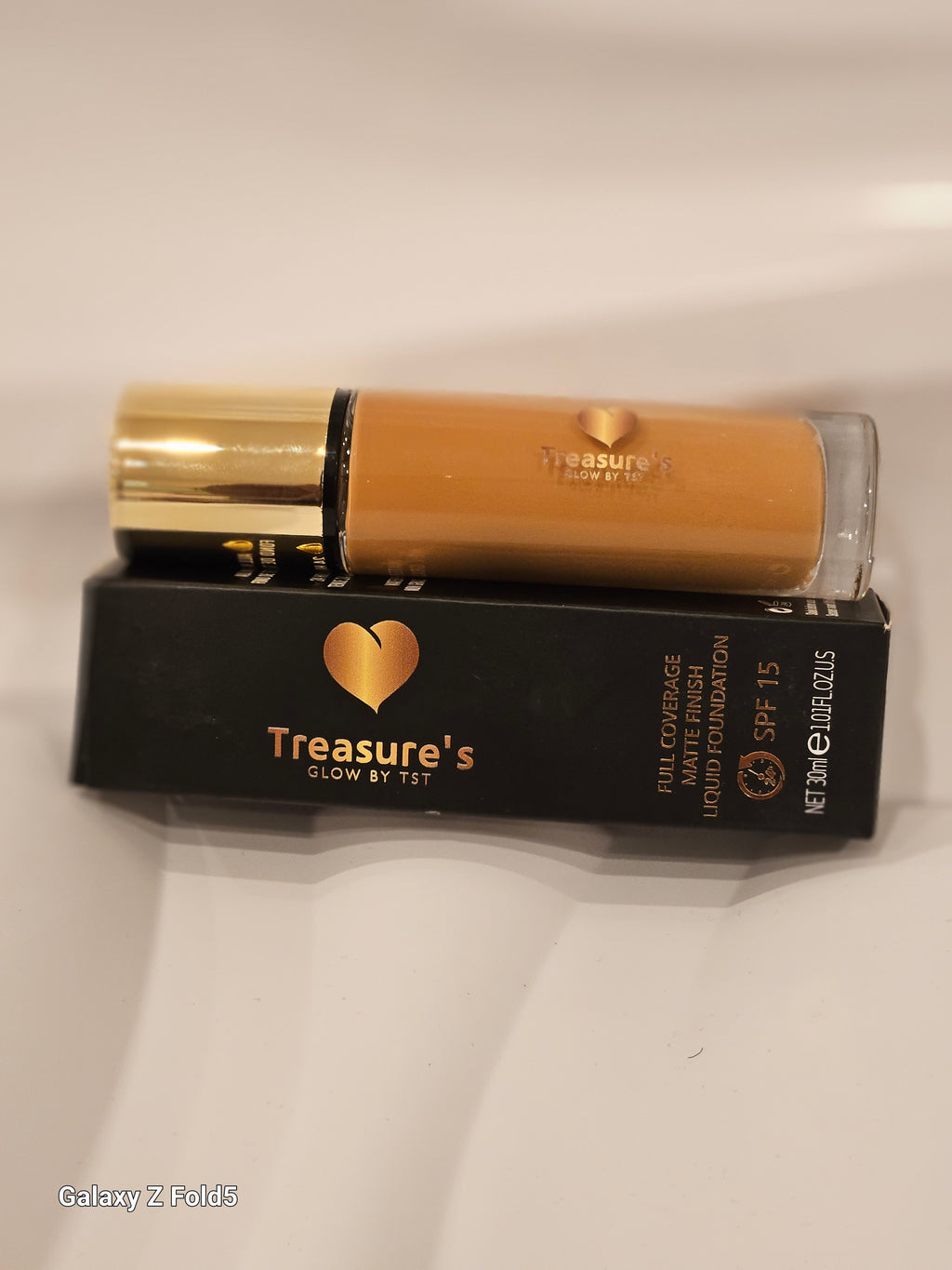 Treasure's full coverage foundation