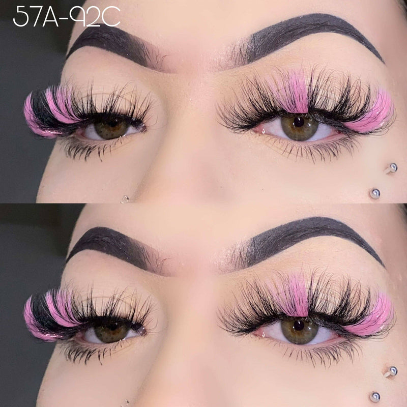 25 MM Color Lashes: Barbie