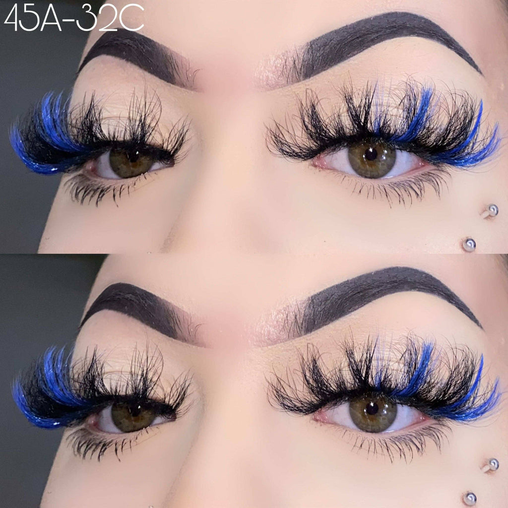 25 MM Color Lashes: Barbie