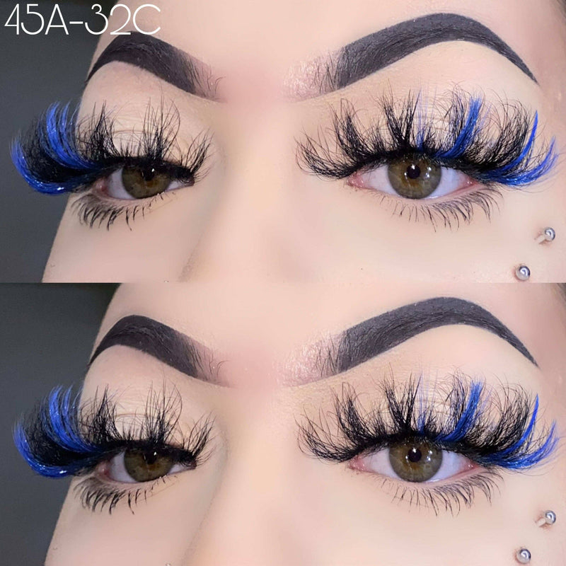 25 MM Color Lashes: Barbie
