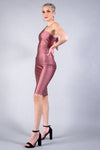Sexy One Shoulder Back Bow Mini Dress