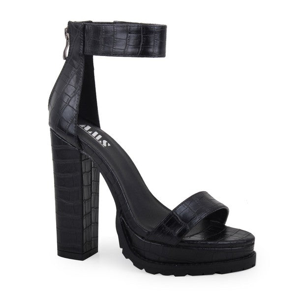 Women's open toe platform sandal