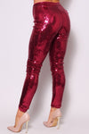 GLAMOROUS HOLIDAY SEQUINS PANTS