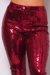GLAMOROUS HOLIDAY SEQUINS PANTS