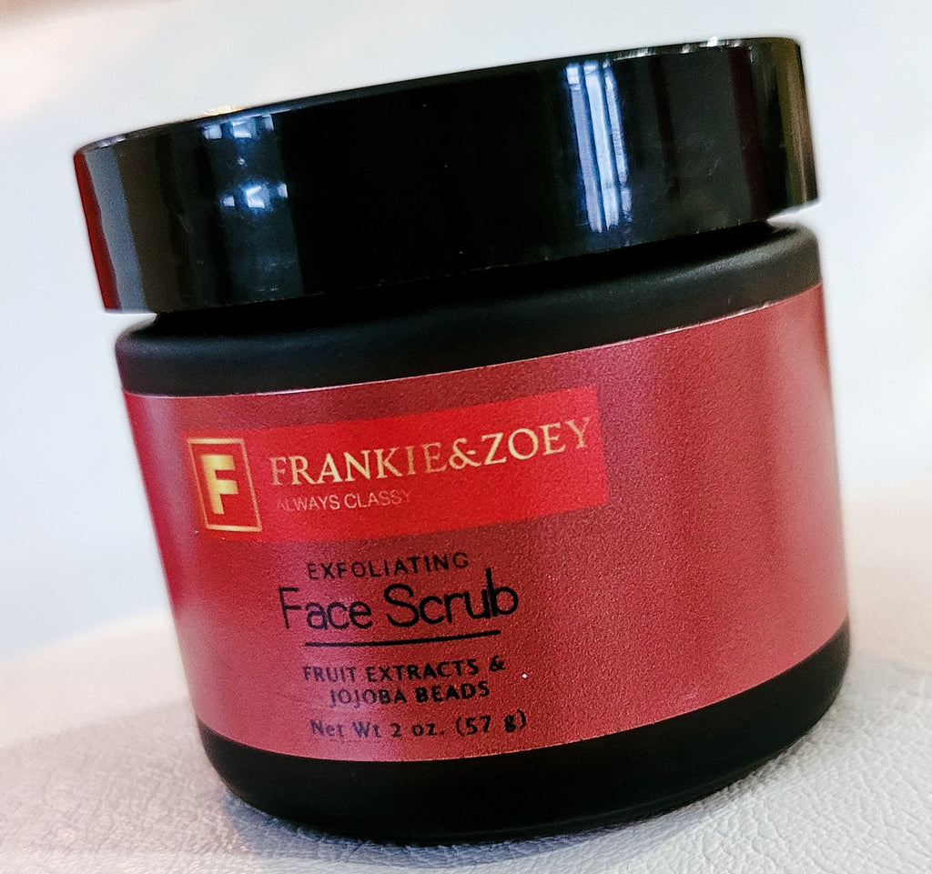 Exfoliating Face Scrub with Fruit Extracts & Jojoba Beads
