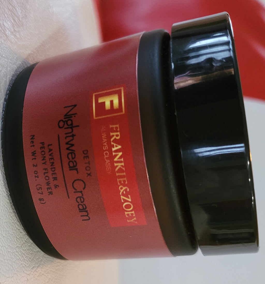 Lavender & Peony Flower Detox Nightwear Cream