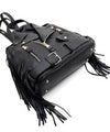 Motorcycle Jacket Fringe Backpack LY