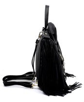 Motorcycle Jacket Fringe Backpack LY