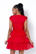 Jackie Mini Dress - Red