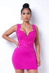 Alexa Mini Dress - Blue