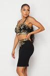 RHINESTONE 2 PIECE SET