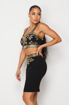 RHINESTONE 2 PIECE SET