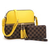 Fashion Monogram Crossbody 2-In-1