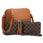 Fashion Monogram Crossbody 2-In-1