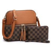 Fashion Monogram Crossbody 2-In-1