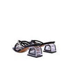 PARISIAN CUT OUT HEEL DIAMANTE SANDALS