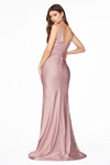 Sleeveless V-Neckline Bridesmaid Long Dress ACC81730
