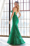 Sweetheart Neckline Spaghetti Strap Prom Dress CDCB049
