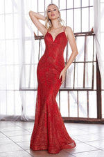 Sweetheart Neckline Spaghetti Strap Prom Dress CDCB049
