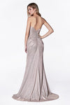 Sweetheart Neck Strapless Prom Dress CDCF331