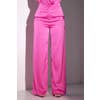 2 PC Bodysuit and Pant Satin Set